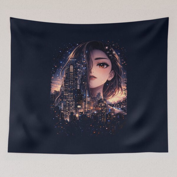 Item preview, Street girl anime art  designed and sold by Natart1004.