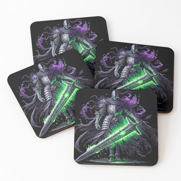 Item preview, The Voidbound Knight of Emerald Ruin designed and sold by TheInkRaven.