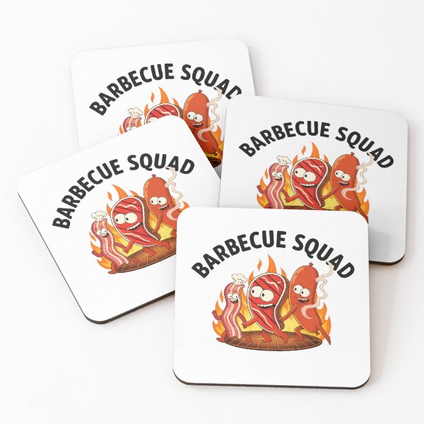 Item preview, Barbecue Squad – Bacon, Steak, and Sausage designed and sold by LuloCreative.