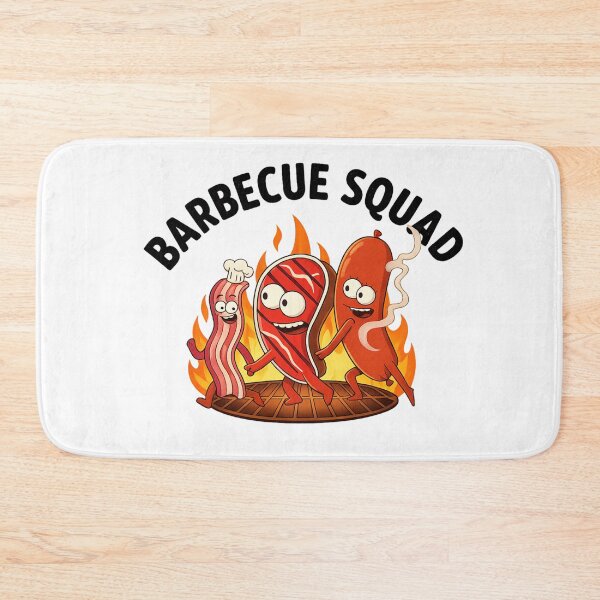 Item preview, Barbecue Squad – Bacon, Steak, and Sausage designed and sold by LuloCreative.