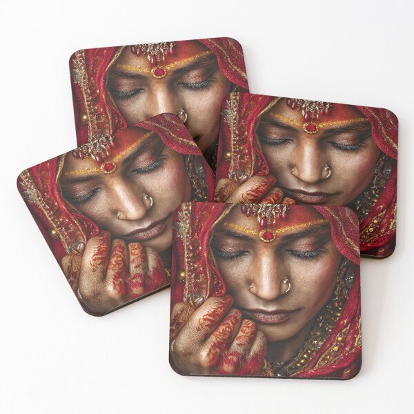 Item preview, Stunning Portrait of a Bride in Traditional Attire designed and sold by Artessie.