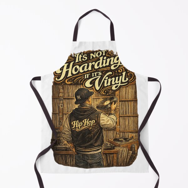 Item preview, It’s Not Hoarding If It’s Vinyl | Hip Hop DJ Record Collector Design designed and sold by Item Geeks.