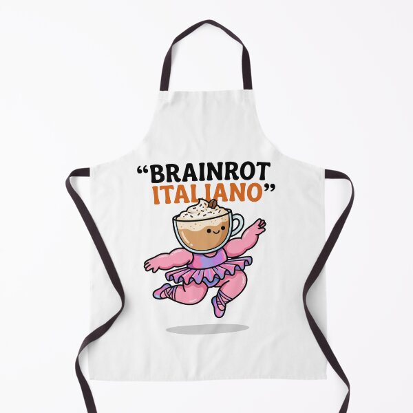 Item preview, Brainrot Italiano – Ballerina Cappuccina Meme Art Design designed and sold by hiqualityinc.