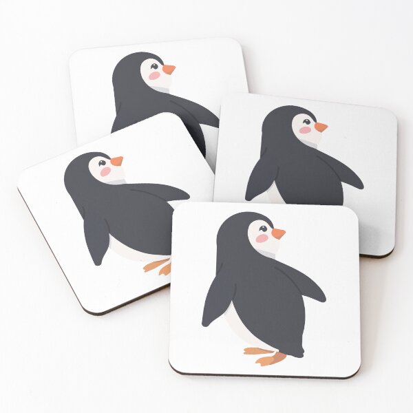 Item preview, Bye Bye Penguin Cute Cartoon Goodbye Design designed and sold by ZYNORAworld.