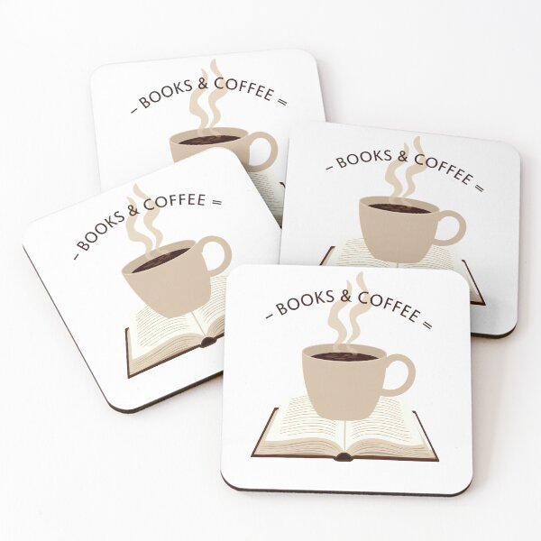 Item preview, Enjoying coffee while reading in a cozy space with a book open on the table designed and sold by SpaceartLilu.