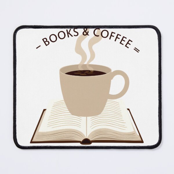 Item preview, Enjoying coffee while reading in a cozy space with a book open on the table designed and sold by SpaceartLilu.