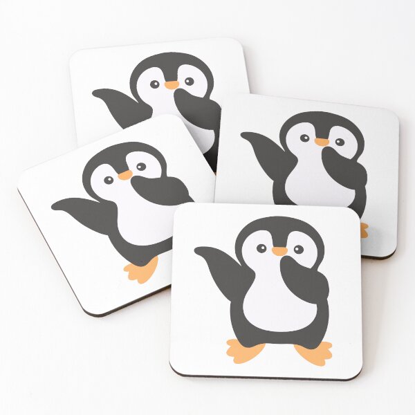 Item preview, Shocked Penguin Cute Funny Reaction Meme Design designed and sold by ZYNORAworld.