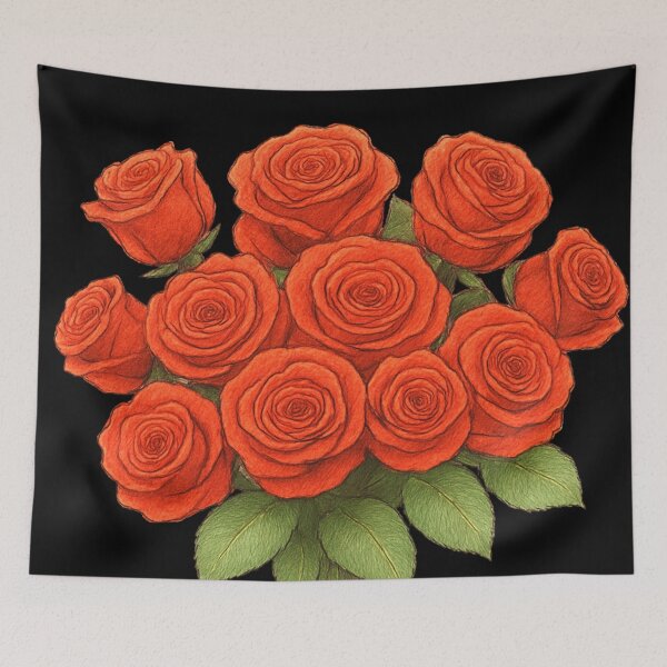 Item preview, Valentines Day Red Roses designed and sold by Juzzy72.