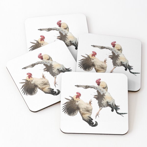Item preview, Roosters in the air designed and sold by di-Vera-Rosati.