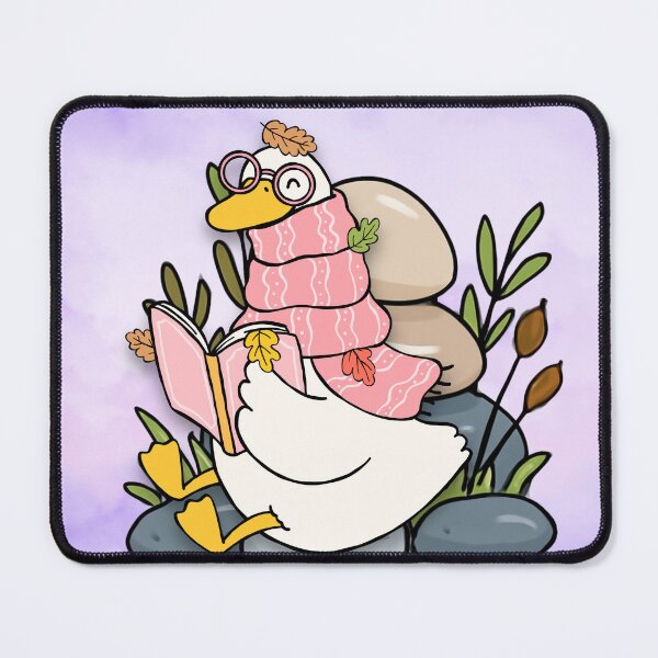Item preview, Cute Duck reading a book designed and sold by Fantacaroo Designs.