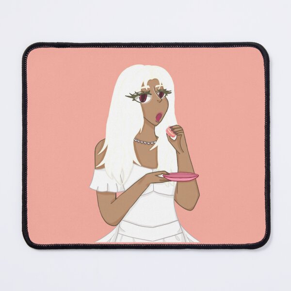 Item preview, Gyaru anime girl with macaron designed and sold by YaroshMaria.