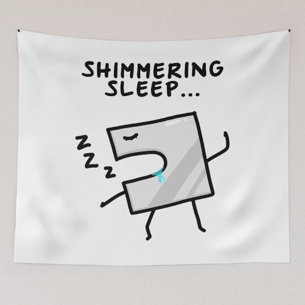 Item preview, Shimmering Sleep Sticker designed and sold by justindewangga.