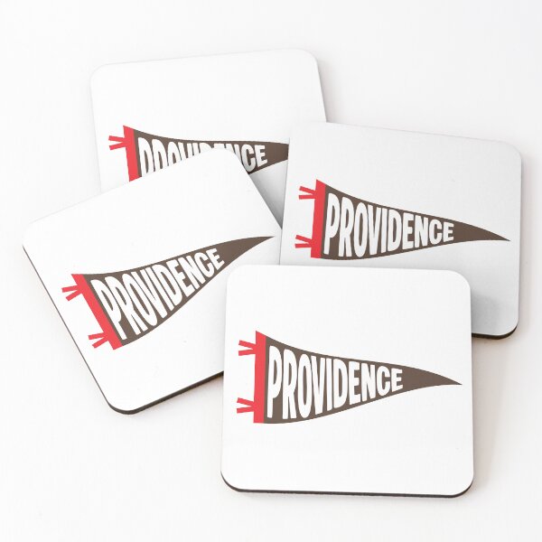 Item preview, Providence Rhode Island Vintage Pennant - Brown and Red Retro Art designed and sold by Sparkledust Creations.
