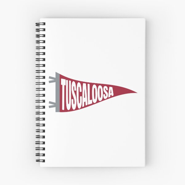 Item preview, Tuscaloosa Alabama Vintage Pennant - Retro Crimson and White Fan Art designed and sold by Sparkledust Creations.