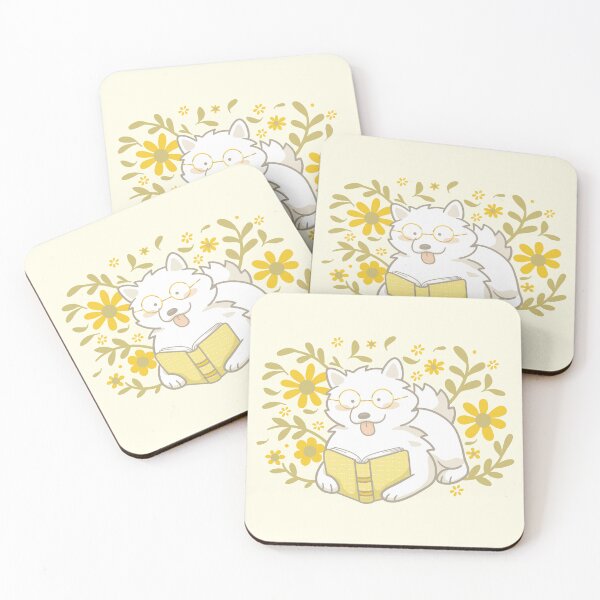 Item preview, Samoyed Reading designed and sold by Wlaurence.