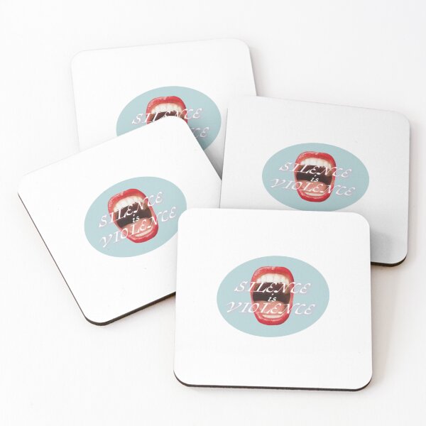 Item preview, Silence is Violence sticker   designed and sold by widowworks.