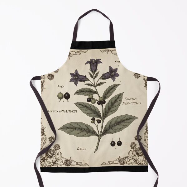 Item preview, Nightshade Study — Antique Botanical Illustration of Poison and Beauty designed and sold by Mouraludia.