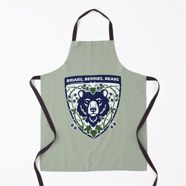 Item preview, Briars, Berries, Bears: Black, White, and Green designed and sold by CraneCreek.