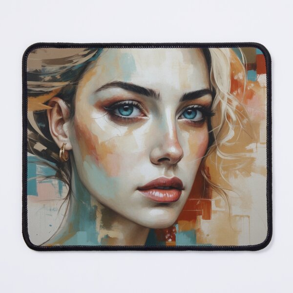 Item preview, Abstract Woman Portrait designed and sold by YasArtStudio.