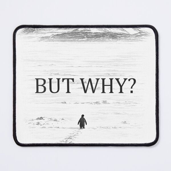 Item preview, Penguin But Why Mountains Penguin designed and sold by RedeRx.