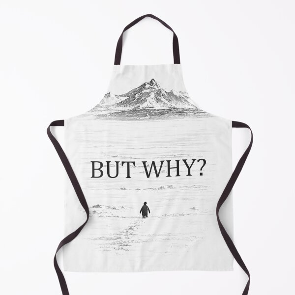 Item preview, Penguin But Why Mountains Penguin designed and sold by RedeRx.