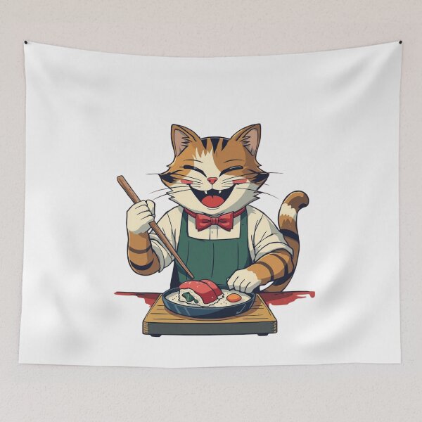 Item preview, Sushi Cat Funny Gifts for Sushi And Cat Lovers designed and sold by Martysstore.