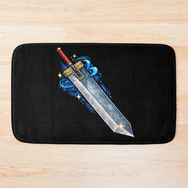 Item preview, Final Fantasy VII Buster Sword – Iconic RPG Weapon Design designed and sold by DogLord.