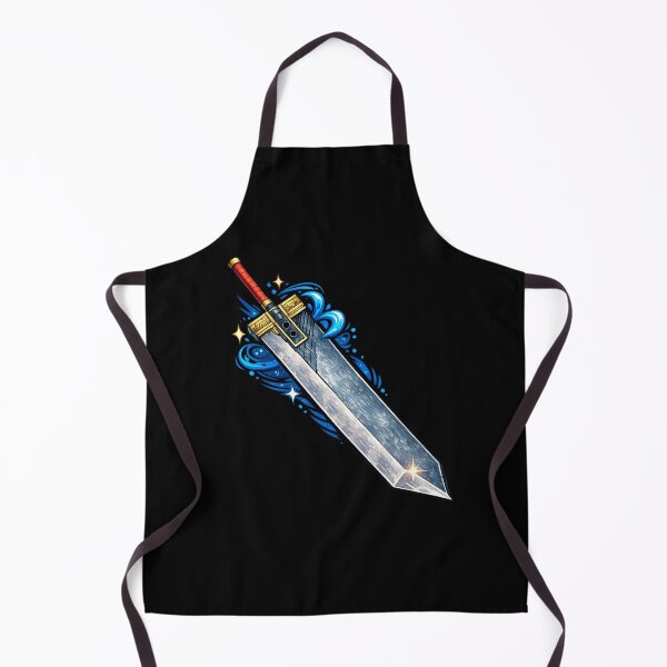 Item preview, Final Fantasy VII Buster Sword – Iconic RPG Weapon Design designed and sold by DogLord.