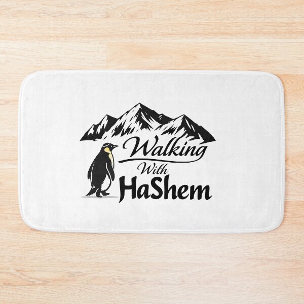 Item preview, Walking With HaShem Penguin designed and sold by Thank-HaShem.