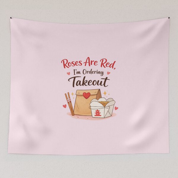 Item preview, Roses Are Red i'm Ordering Takeout designed and sold by Rislam.