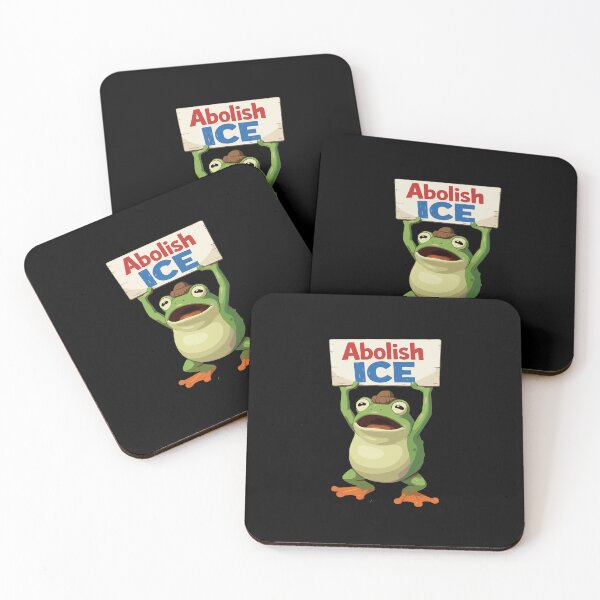 Item preview, “Abolish ICE Frog Protest” designed and sold by Evaevonechi.