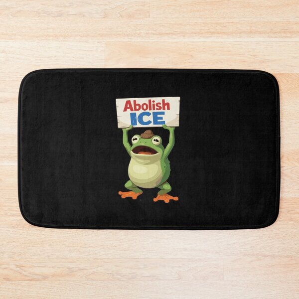 Item preview, “Abolish ICE Frog Protest” designed and sold by  MOHAMED.