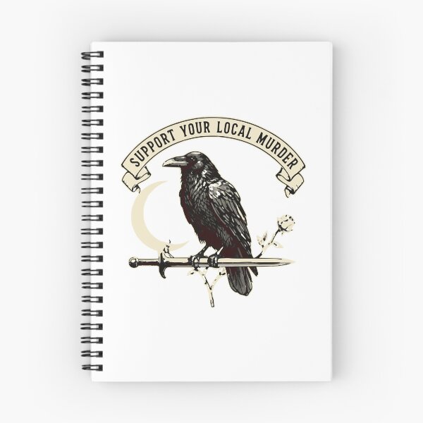 Item preview, Support Your Local Murder  designed and sold by CeliaZnx.