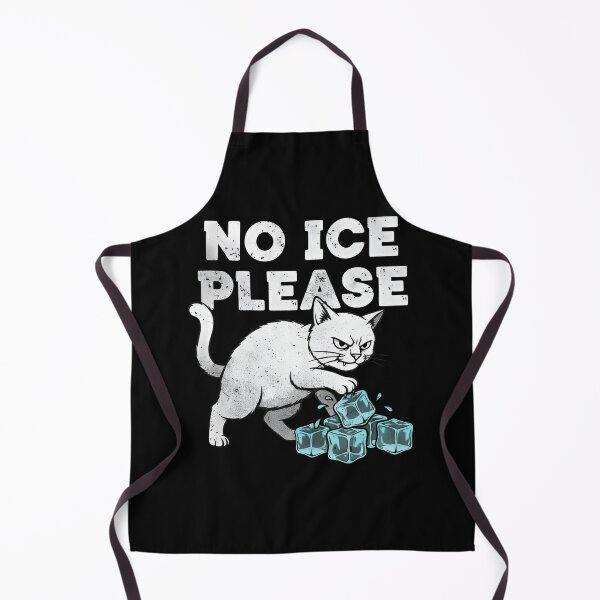 Item preview, No Ice Please Funny Cat Against Ice designed and sold by MizoX7.