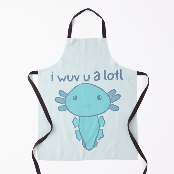 Item preview, I wuv you a lotl - Cute Axolotl - I love you designed and sold by EvergreenRevolt.