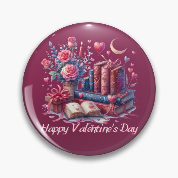 Item preview, Romantic Valentine's Day Books designed and sold by Lovemountain.