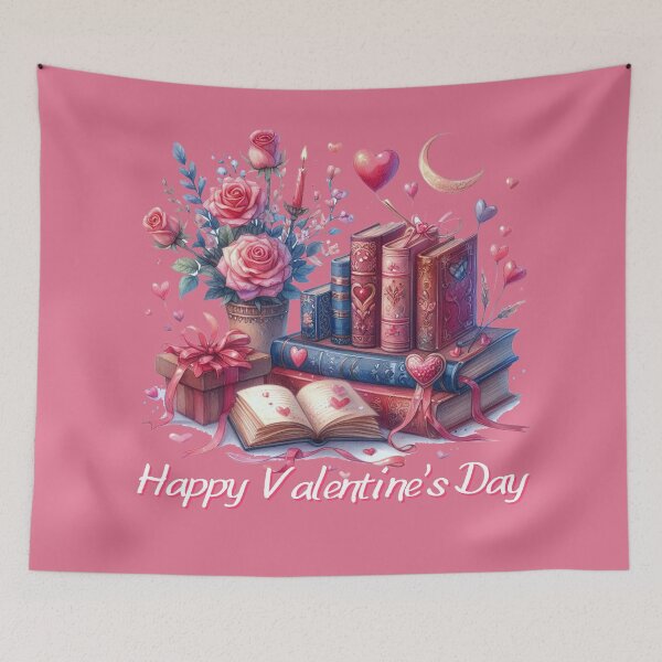 Item preview, Romantic Valentine's Day Books designed and sold by Lovemountain.