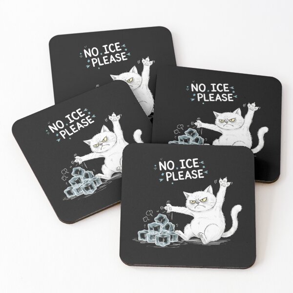 Item preview, No Ice Please Funny Cat Against Ice designed and sold by MizoX7.