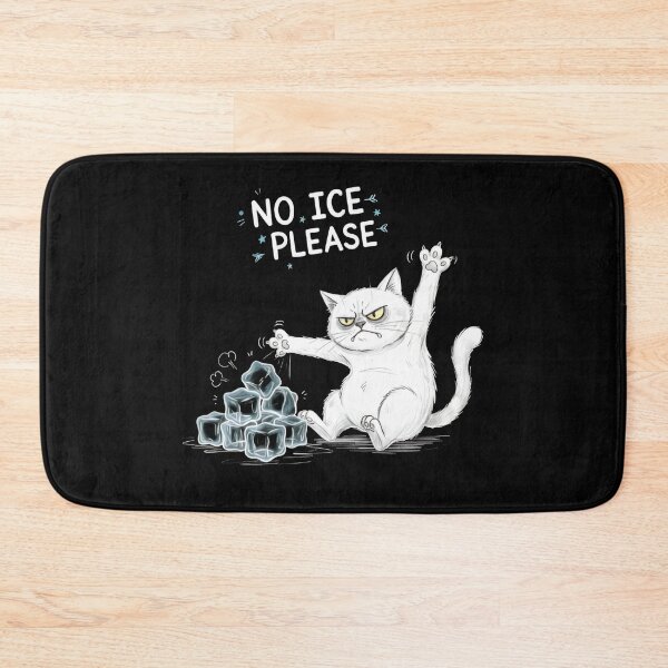 Item preview, No Ice Please Funny Cat Against Ice designed and sold by MizoX7.