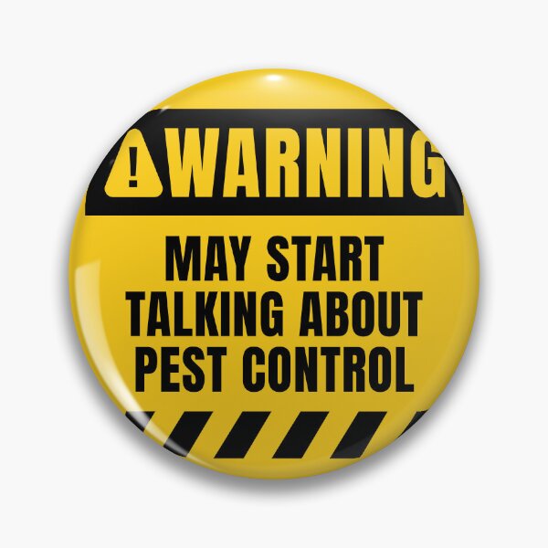 Item preview, Pest Control Warning Sign designed and sold by MaryAller.