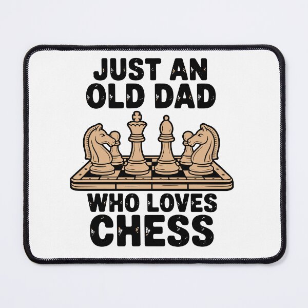 Item preview, just an old dad who love chess designed and sold by jkrphoto.