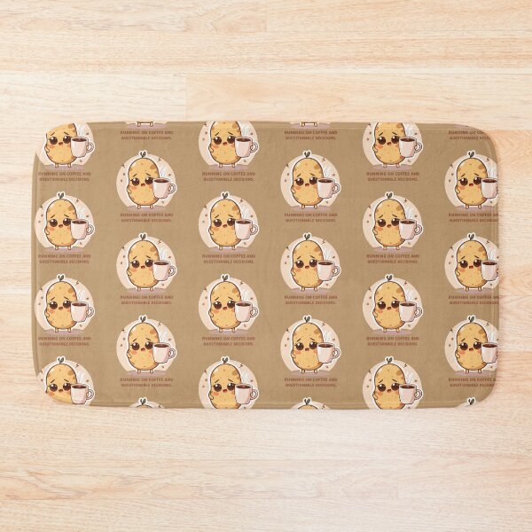 Item preview, Potato Emotions | Running on coffee and questionable decisions [C] designed and sold by Simple-Leaf.