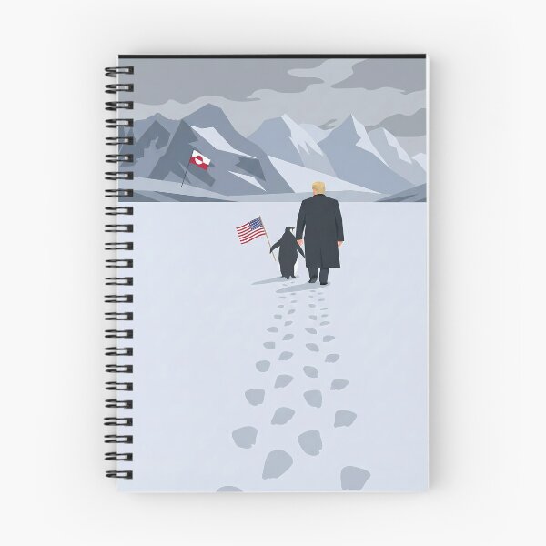 Item preview, Penguin But Why Mountains Penguin Trump designed and sold by RedeRx.
