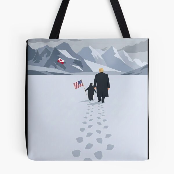 Item preview, Penguin But Why Mountains Penguin Trump designed and sold by RedeRx.