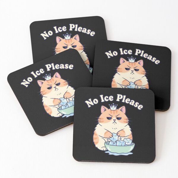 Item preview, No Ice Please Funny Cat Against Ice designed and sold by MizoX7.