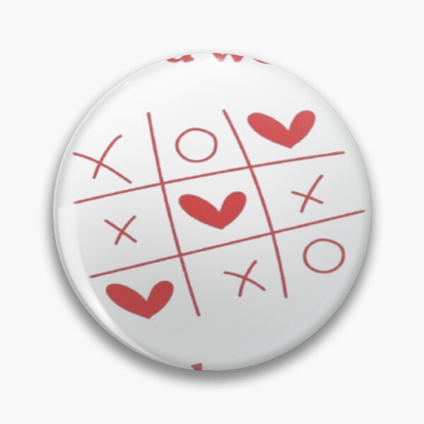 Item preview, You Won My Heart Tic Tac Toe Valentine's Day designed and sold by GenZINISH.