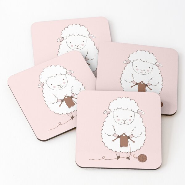 Item preview, Cute Fluffy Sheep Knitting Brown Wool Sweater designed and sold by capricedefille.