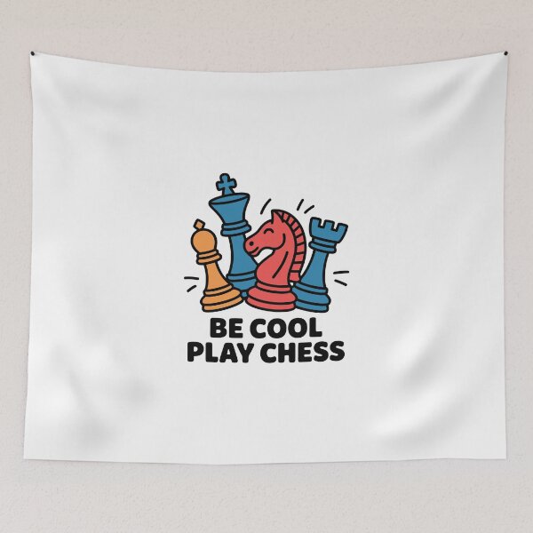 Item preview,  be cool play chess, designed and sold by jkrphoto.