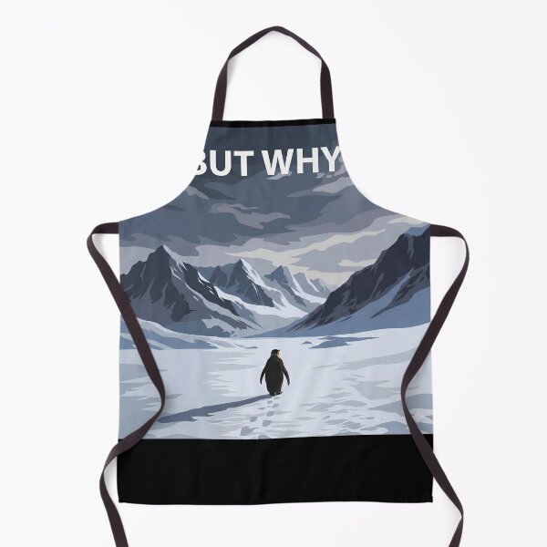 Item preview, Penguin But Why Mountains Penguin designed and sold by RedeRx.