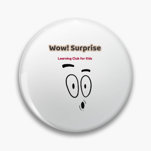 Item preview, Big Feelings – Wow! Surprise | Fun Surprise Emotion Design for Kids designed and sold by AME Kids Designs.